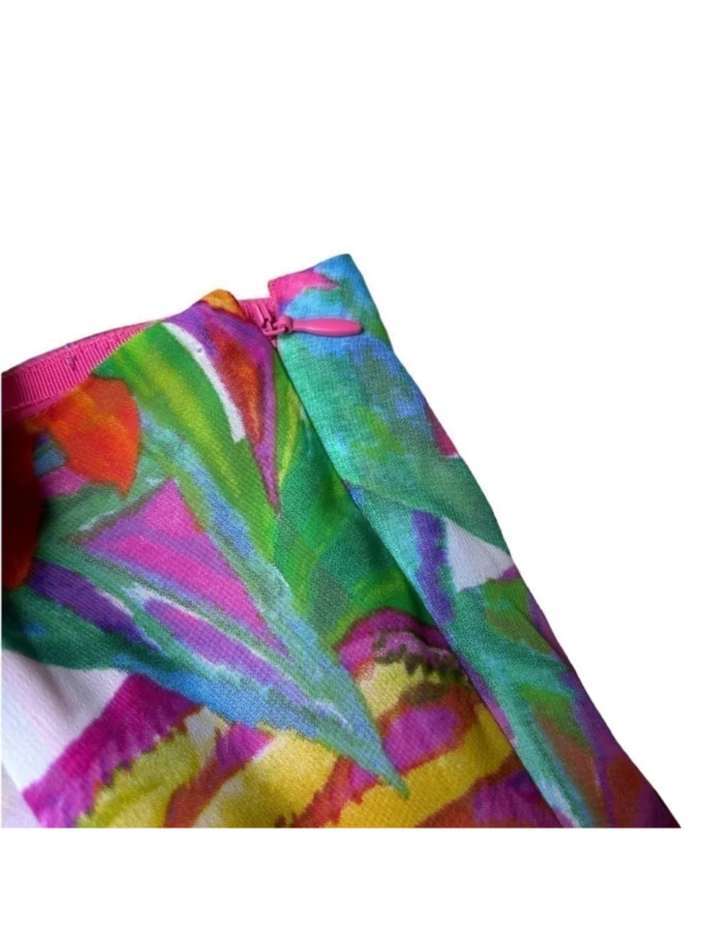 Lauren Ralph Lauren Women’s Petite Multi Floral Lined Wrap Skirt Size 12P - Picture 7 of 11